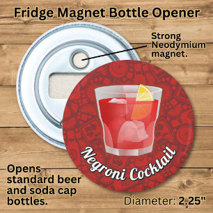 Negroni Cocktail Bottle Opener