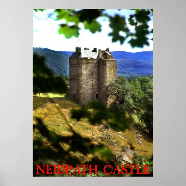 neidpath castle poster (Front)