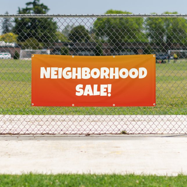 NEIGHBORHOOD SALE! Bright Banner (Insitu)