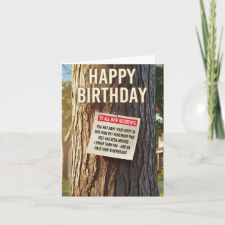 Neighborhood Tree Wisdom Card