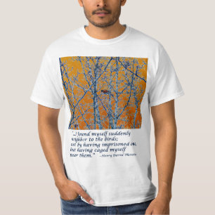 Neighbour to the Birds - Thoreau T-Shirt