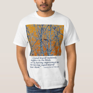 Neighbour to the Birds - Thoreau T-Shirt
