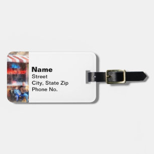 Neighbourhood Barber Shop Luggage Tag