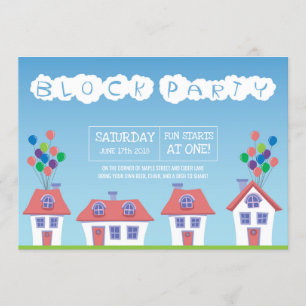 Neighbourhood Block Party Invite