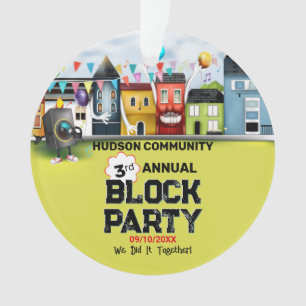 Neighbourhood Block Party Ornament