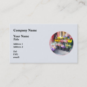 Neighbourhood Flower Shop Business Card
