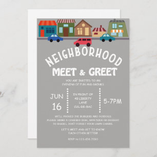 Neighbourhood Meet & Greet Invitation