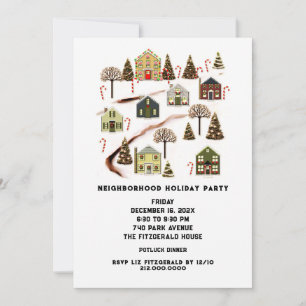 Neighbourhood Party Invitation