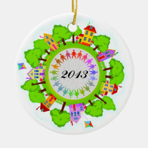 Neighbourhood / Teacher - SRF Ceramic Tree Decoration