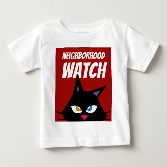 Neighbourhood Watch Baby T-Shirt (Front)