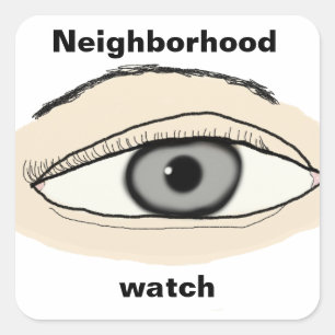 Neighbourhood watch Sticker