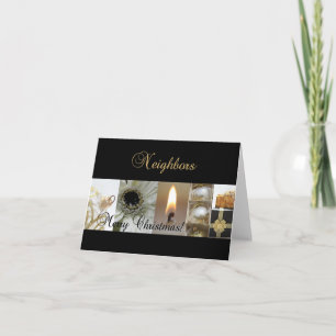 Neighbours Merry Christmas card