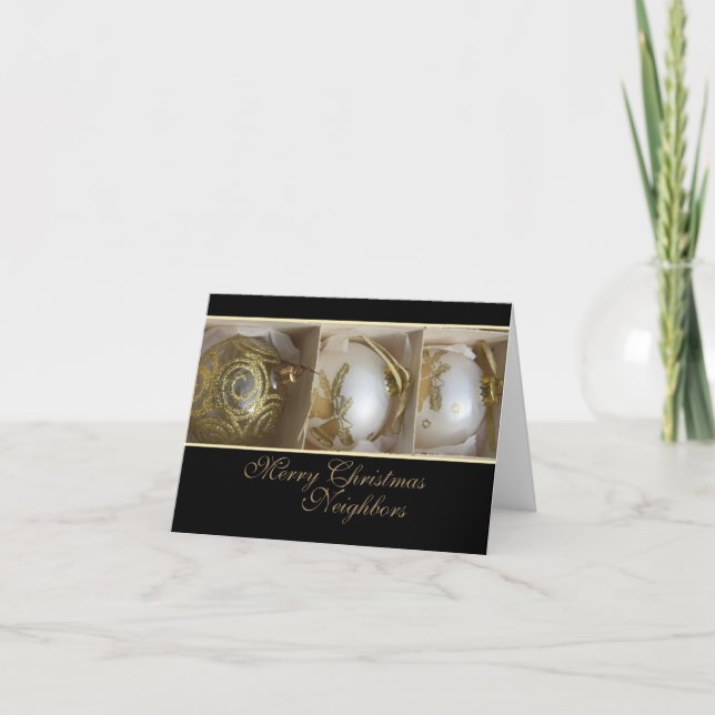 Neighbours Merry Christmas card (Front)