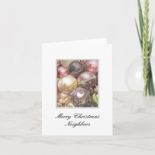 Neighbours Merry Christmas card