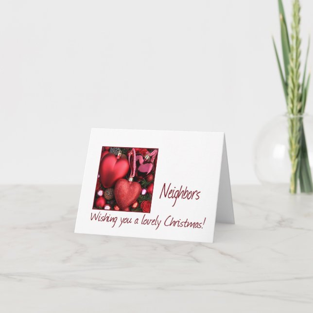 Neighbours Merry Christmas card (Front)