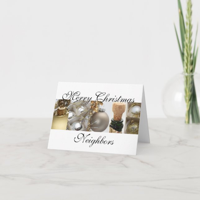 Neighbours Merry Christmas card (Front)