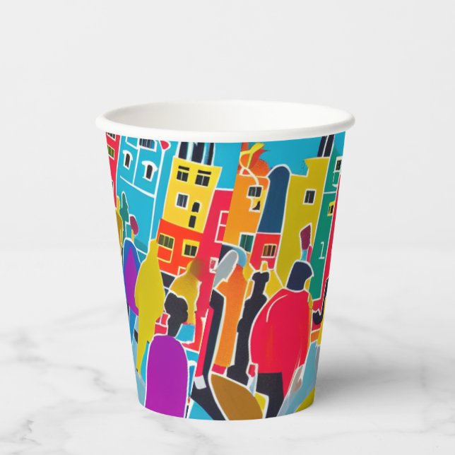 Neighbours Paper Cups (Front)