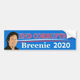 NEIL BREEN END CORRUPTION parody campaign sticker