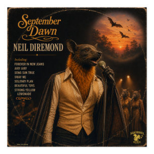 Neil Diremond Album: a Parody Poster