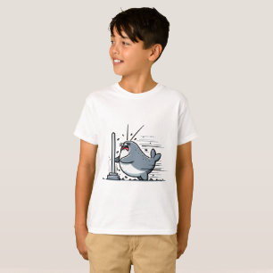 Neil The Pole Smashing Seal T-Shirt