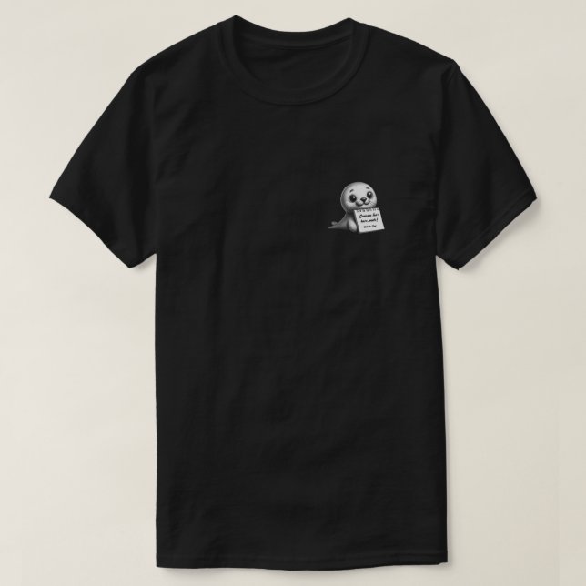 Neil The Seal  T-Shirt (Design Front)