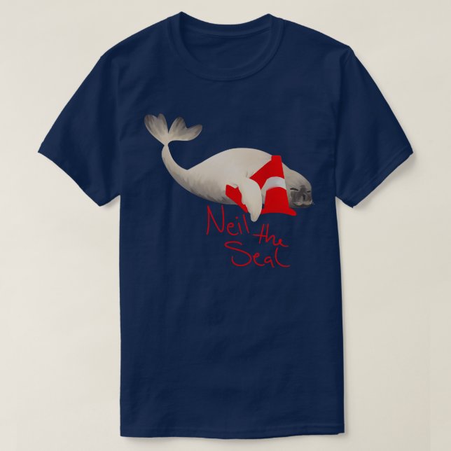 Neil the Seal T-Shirt (Design Front)