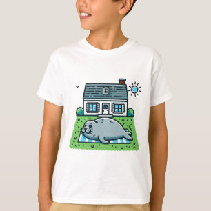 Neil The Sunbaking Seal T-Shirt