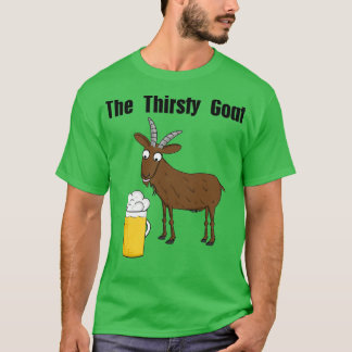 Neil, The Thirsty Goat  T-Shirt