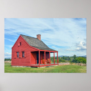 Neilson House, Saratoga National Historical Park Poster