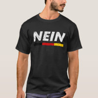 Nein German Flag Colours