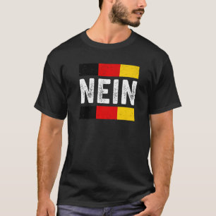 Nein German No Saying Germany Vintage T-Shirt