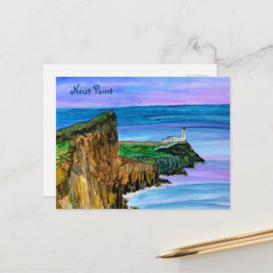 Neist point lighthouse Skye Postcard