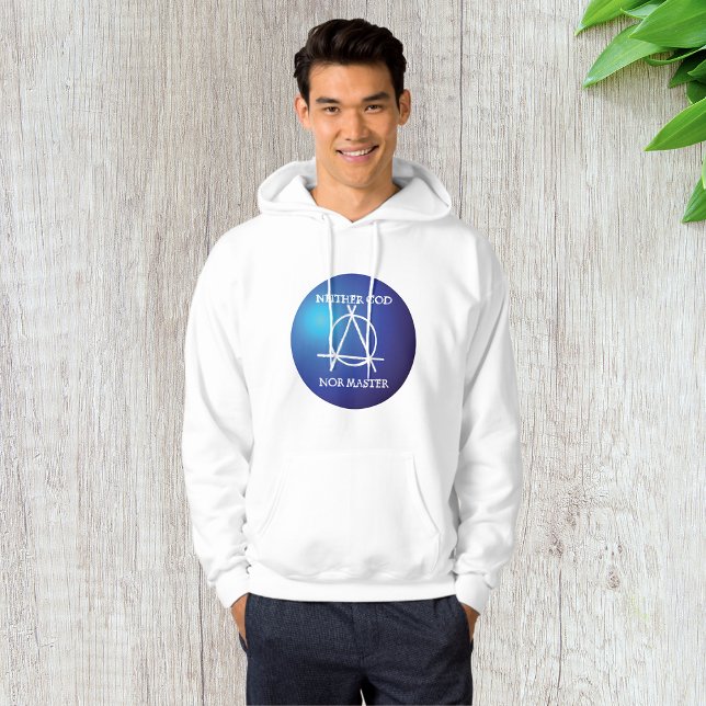 Neither God Nor Master Anarchy Symbol  Hoodie (Creator Uploaded)