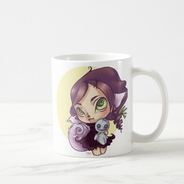 Neko goth coffee mug (Right)
