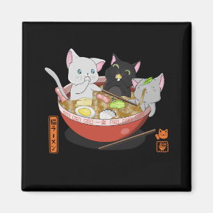 Neko Ramen cat Magnet