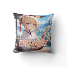 Nekomimi-musume is in the hot spring.