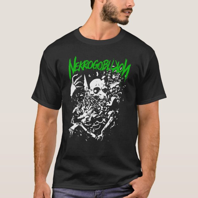 Nekrogoblikon Merch Nekrogoblikon Gift Halloween D T-Shirt (Front)