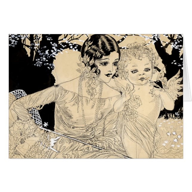 Nell Brinkley's Vivacious Young Flappers #17a (Front Horizontal)