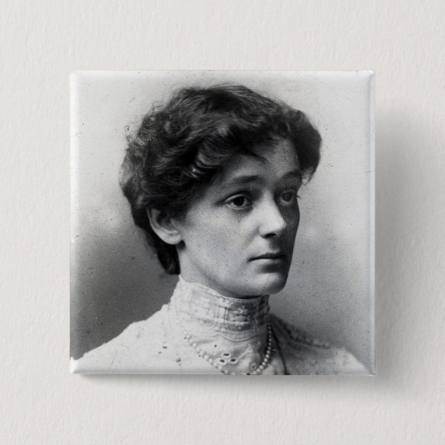 Nellie Cecil 15 Cm Square Badge (Front)