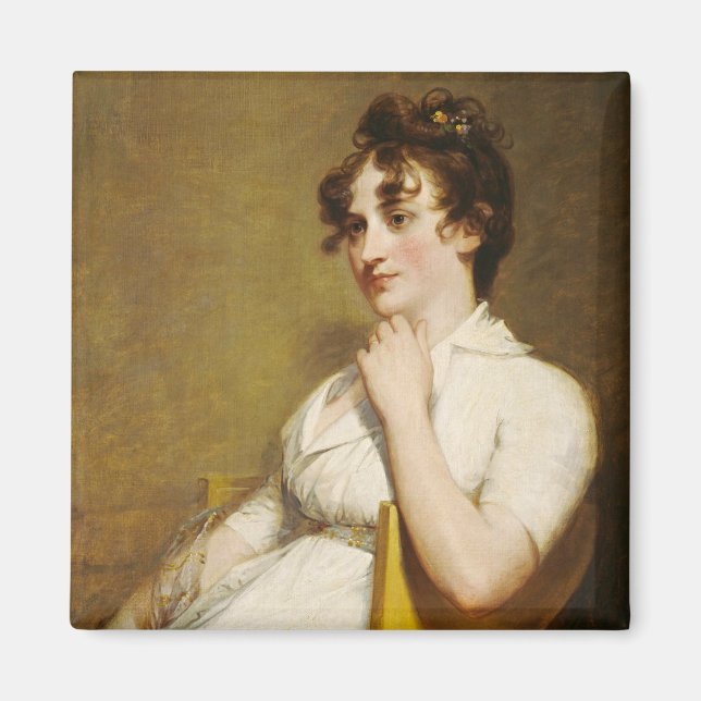 Nelly Granddaughter of President Washington Magnet (Front)