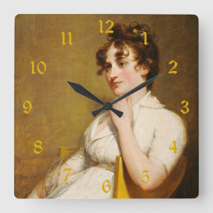 Nelly Granddaughter of President Washington Square Wall Clock