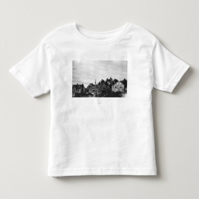 Nelscott, Oregon Cottages on Pacific Ocean Toddler T-Shirt (Front)