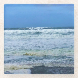 Nelscott Reef, Lincoln City, Oregon Glass Coaster