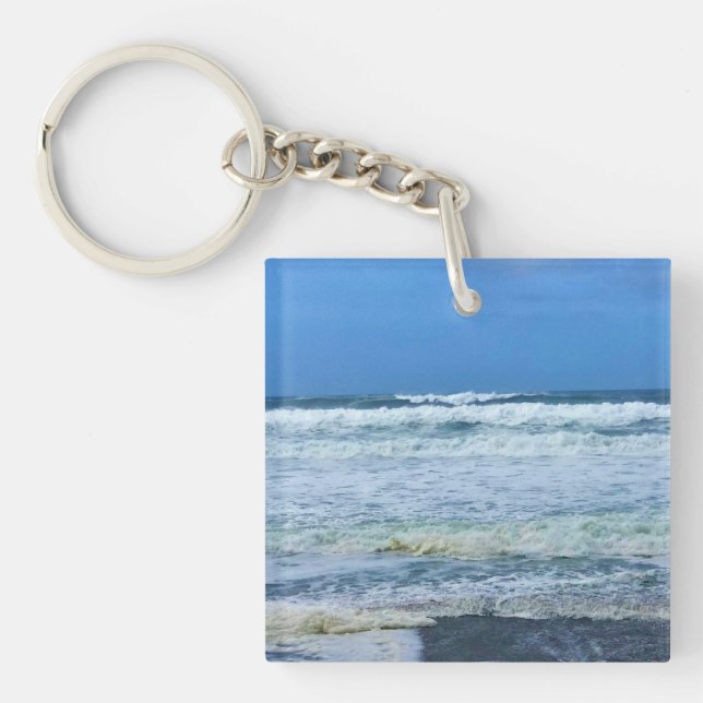 Nelscott Reef, Lincoln City, Oregon Key Ring (Front)
