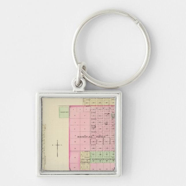 Nelson and Hardy, Nebraska Key Ring (Front)