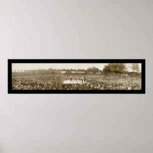 Nelson Britt Boxing Photo 1905 Poster
