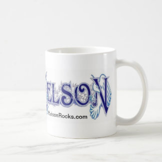 NELSON classic white mug