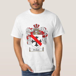Nelson Family Crest - Nelson Coat of Arms T-Shirt