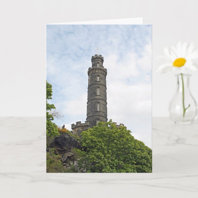 Nelson Monument, Edinburgh Card (Small Plant)