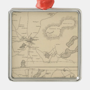 Nelson, Rindge Metal Ornament